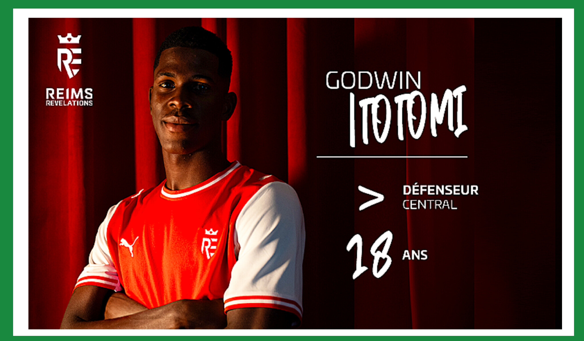 ‎Godwin Itotomi joins Stade de Reims on loan after successful trial in France‎
