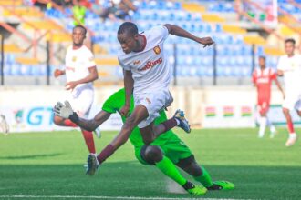 Musa Maliq in action for Ikorodu City