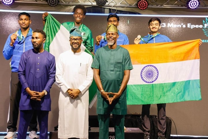 Esiovwa-Thompson wins Nigeria’s first gold medal at Commonwealth Fencing Championships