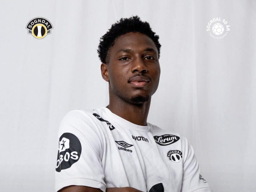 Kparobo Ariehi completes loan move to Sogndal from Lillestrøm