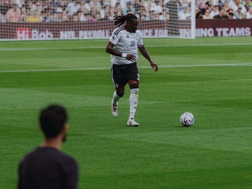 Calvin Bassey presented with special shirt to celebrate 100th Fulham appearance