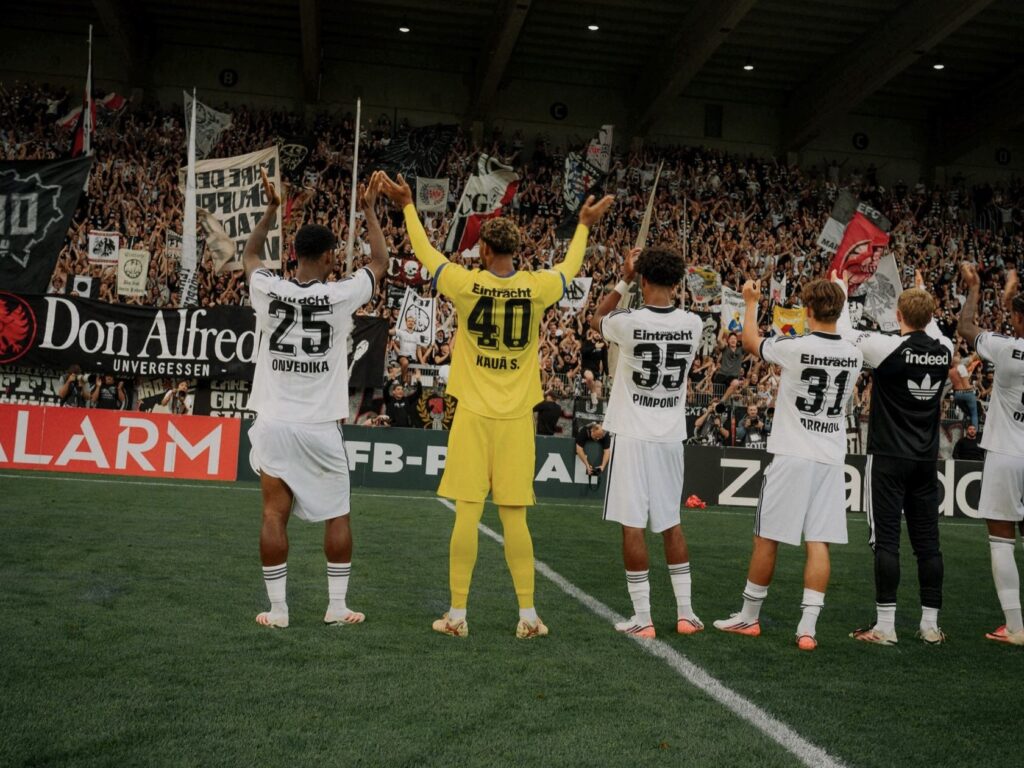 Raphael Onyedika enjoys Frankfurt debut as Bundesliga side thrash St. Tönis 11-0 in DFB Pokal clash