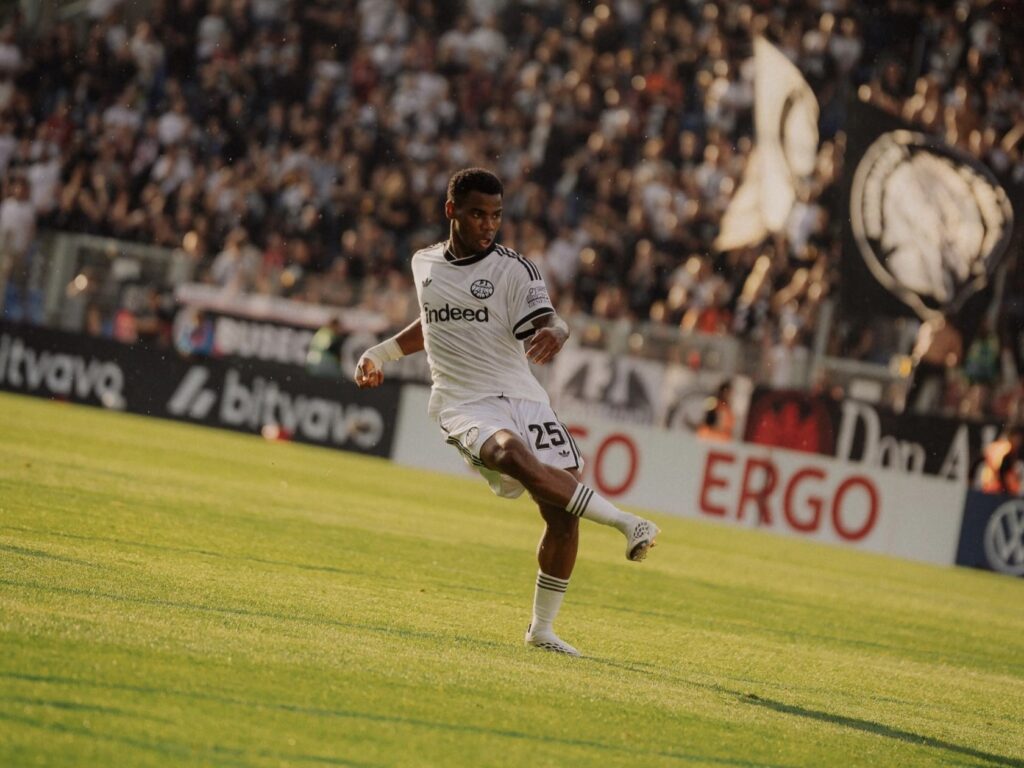 Raphael Onyedika enjoys Frankfurt debut as Bundesliga side thrash St. Tönis 11-0 in DFB Pokal clash