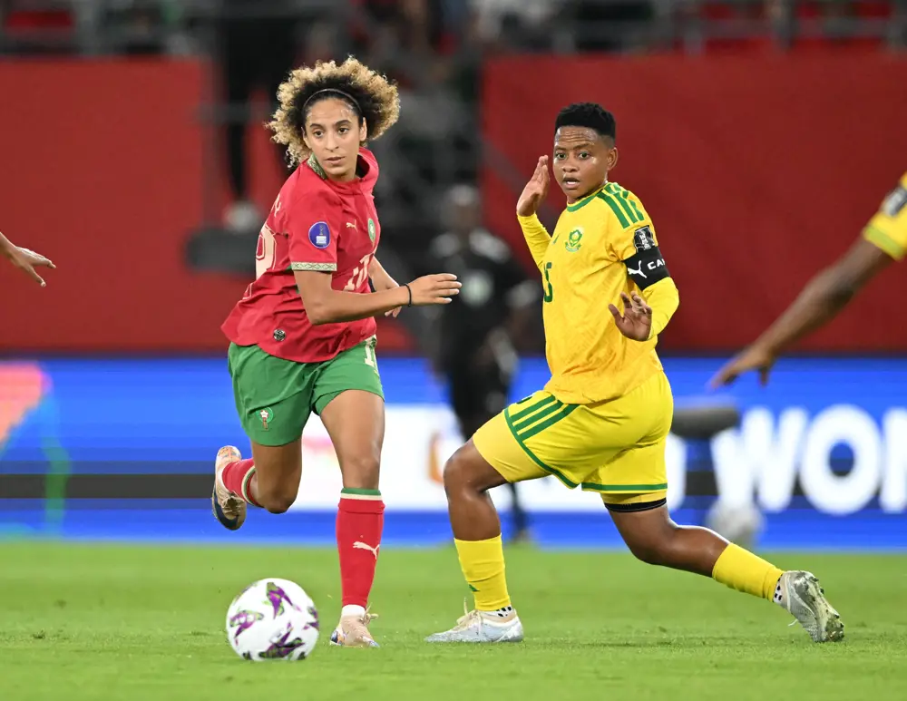 ‎Morocco edge South Africa 2-1 to reach WAFCON semi-finals and qualify for 2027 Women’s World Cup‎