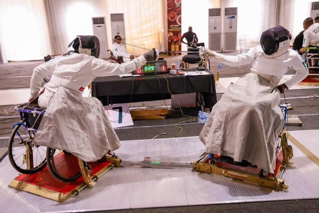 Nigeria win six medals as wheelchair fencers make history at Commonwealth Championships