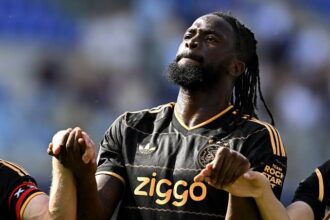 ‎Tolu Arokodare scores first Eredivisie goal for Ajax in 4-0 win over Telstar