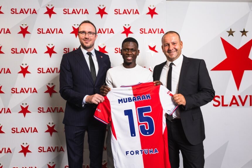 ‎Mubarak Suleiman signs new Slavia Prague contract until 2031‎