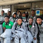 Falconets arrive in Katowice ahead of World Cup opener against Spain