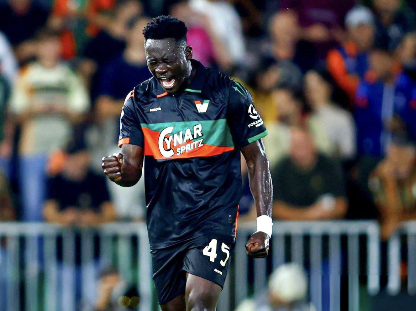 Akor Adams scores first Serie A goal but Venezia suffer 4-2 defeat to Fiorentina