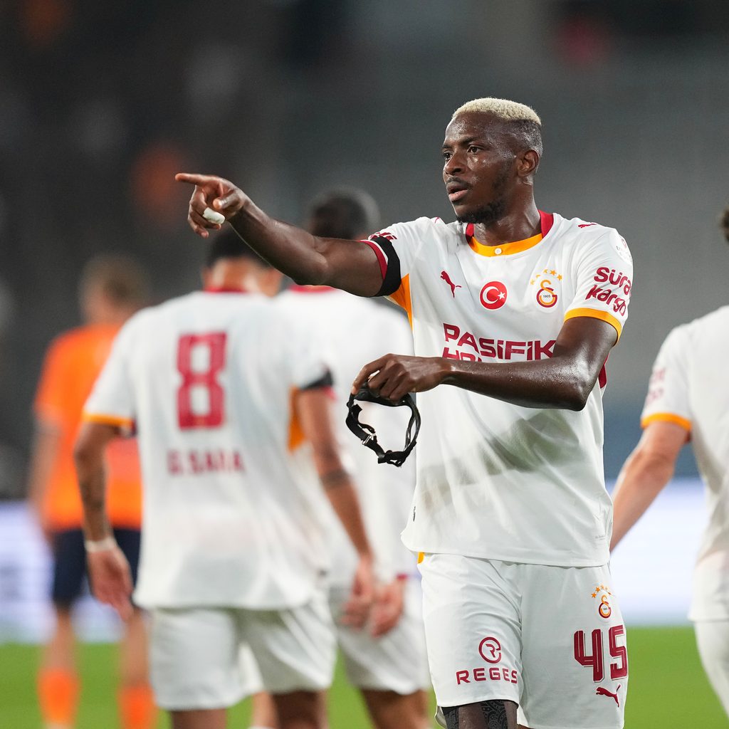 ‎Victor Osimhen scores as Galatasaray beat Başakşehir in five-goal thriller