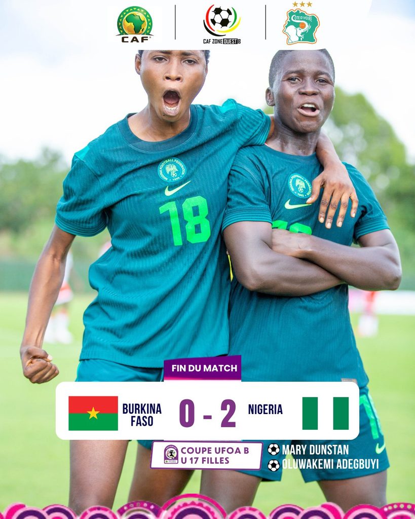 ‎Flamingos seal 2-0 win over Burkina Faso to extend perfect WAFU-B run‎
