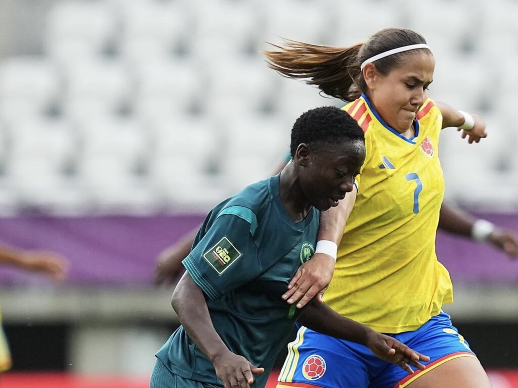 Falconets land in Abuja after bowing out of U-20 World Cup quarter-finals in Poland 38 Falconets land in Abuja after bowing out of U-20 World Cup quarter-finals in Poland
