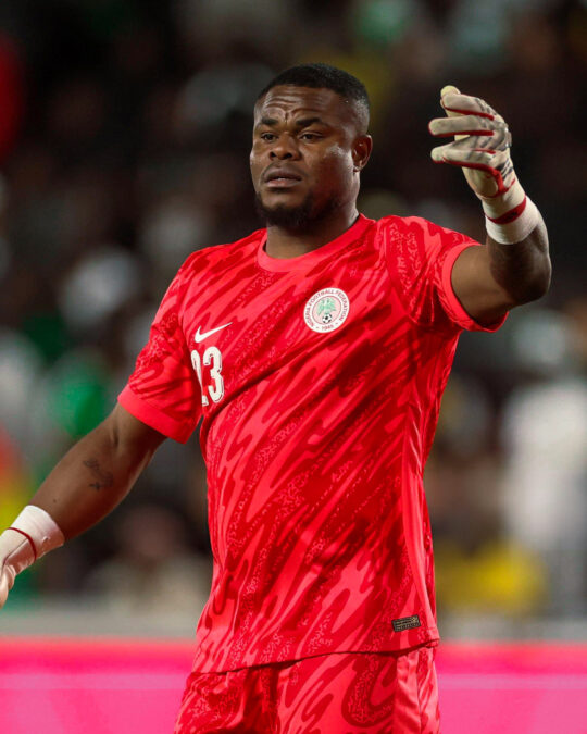 ‎‘He did well’ – Eric Chelle assesses Nwabali’s performance in Nigeria’s win over Madagascar‎