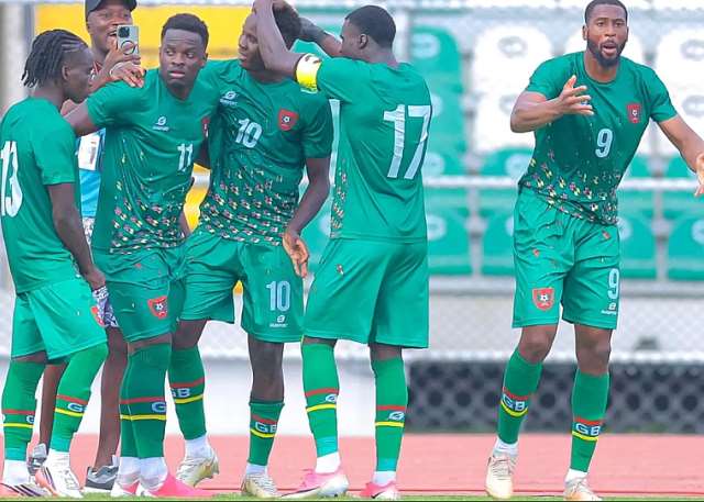 ‎Guinea-Bissau climb above Nigeria to lead Group L after 2-0 Tanzania win‎
