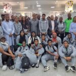 Falconets land in Abuja after bowing out of U-20 World Cup quarter-finals in Poland