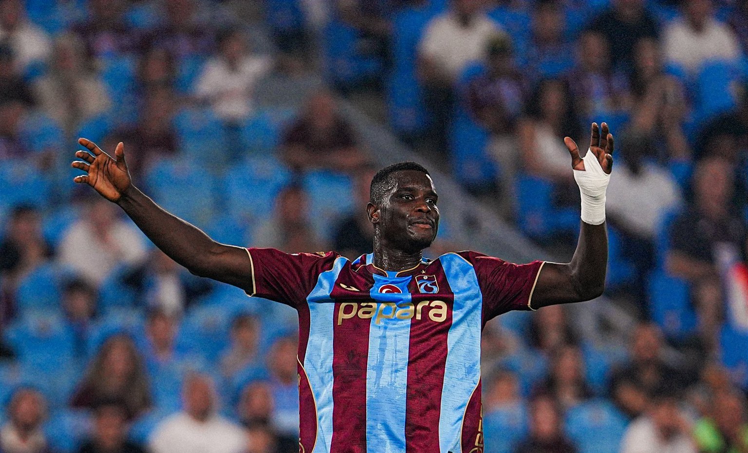 ‎Paul Onuachu breaks eight-game drought in Trabzonspor’s 5-0 win over Gençlerbirliği, suffers injury‎