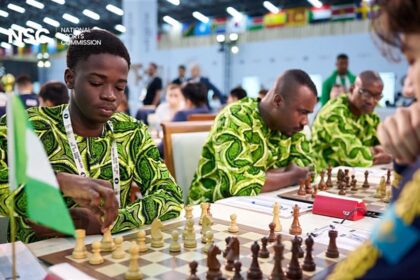 Team Nigeria secures six match points after Round 5 at FIDE Chess Olympiad