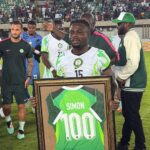 Moses Simon reaches 100 Nigeria caps against Madagascar