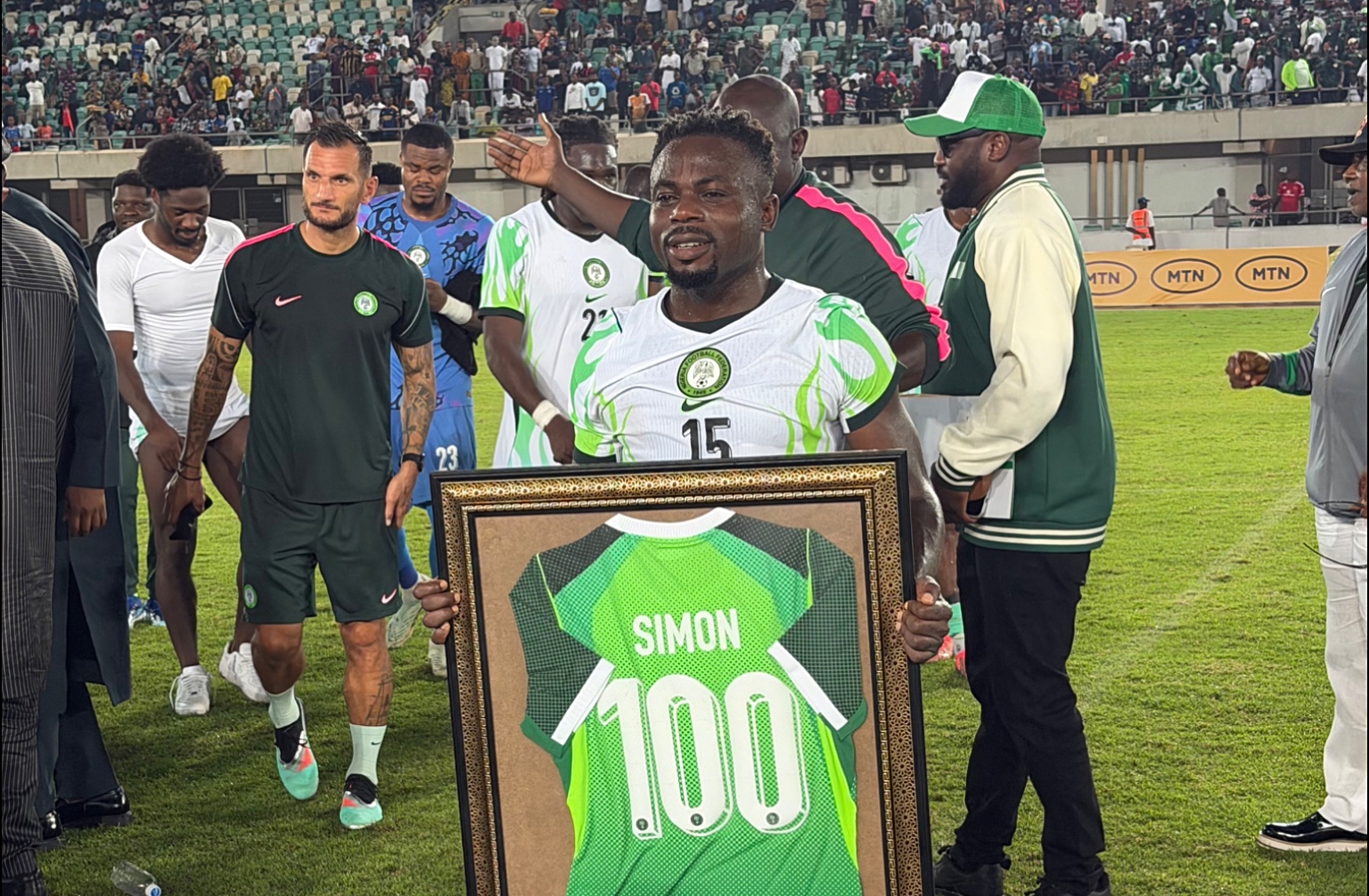 Moses Simon reaches 100 Nigeria caps against Madagascar
