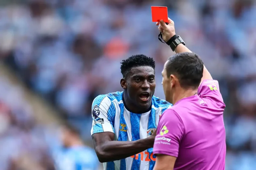 Taiwo Awoniyi sent off as Coventry City suffer 5-0 defeat to Brighton 37 Taiwo Awoniyi sent off as Coventry City suffer 5-0 defeat to Brighton
