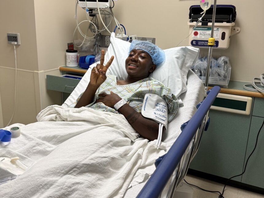 Deborah Abiodun successfully undergoes surgery after season-ending hip injury