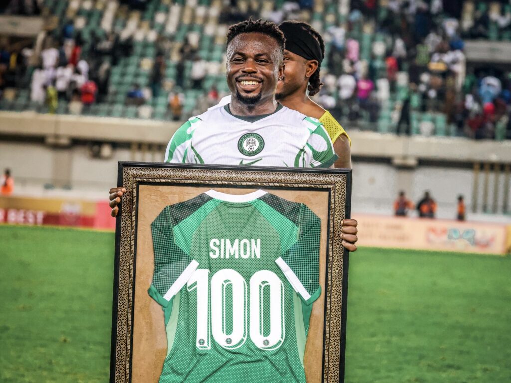 ‘It’s a privilege’: Moses Simon reacts to 100th Super Eagles appearance