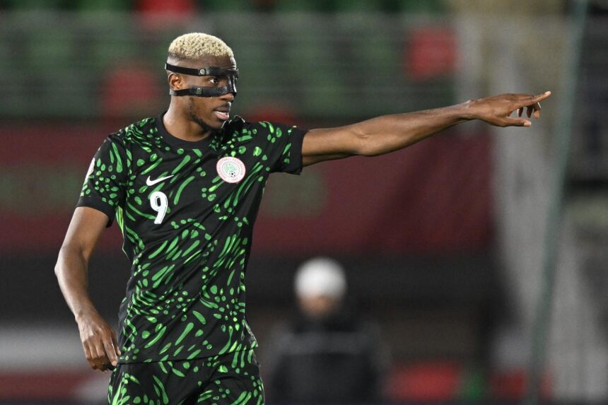 Victor Osimhen ruled out of Super Eagles’ AFCON qualifiers