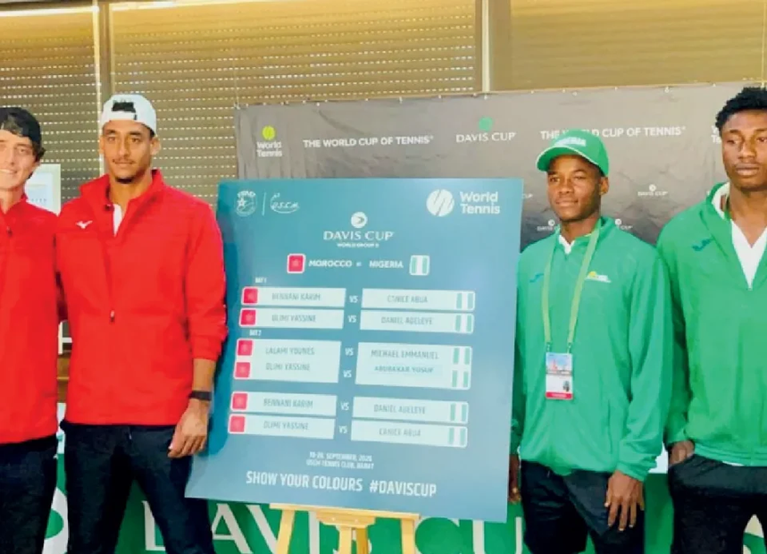 Morocco beat Nigeria 4-0 to end Davis Cup run
