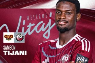 Samson Tijani joins Podbrezová on loan from Dukla Prague