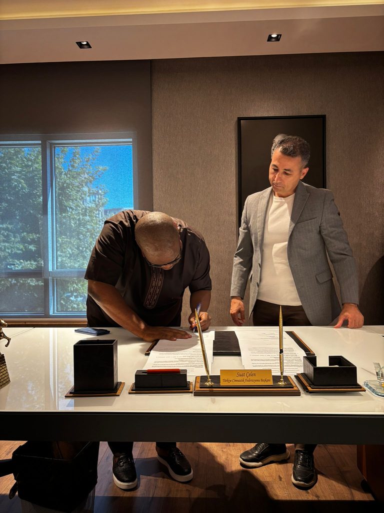 GFN signs MOU with Turkish Gymnastics Federation to train coaches with judges