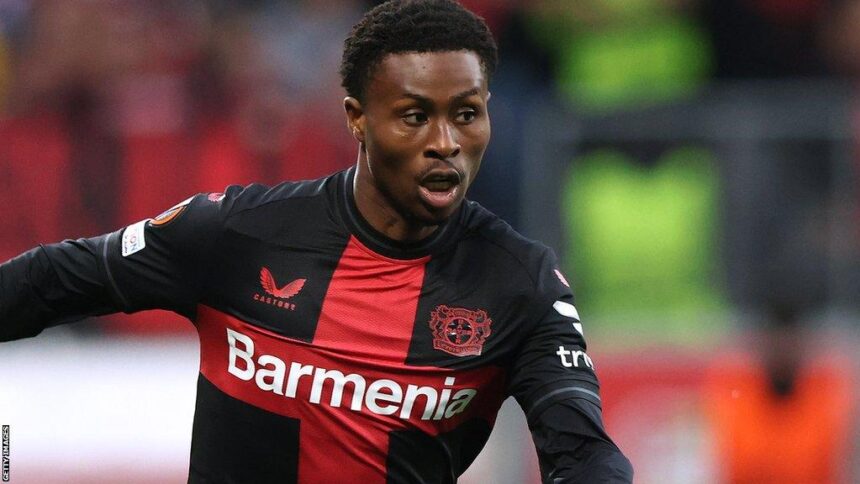 Nathan Tella reveals Leverkusen’s Europa League target before Lech Poznań test