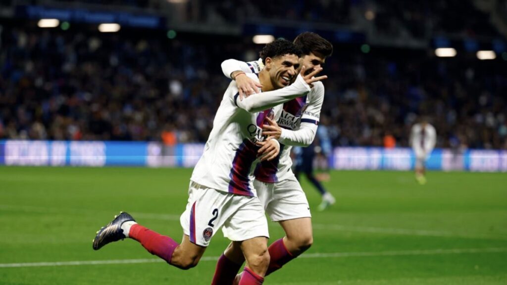Maja scores fourth league goal as PSG crush Le Havre