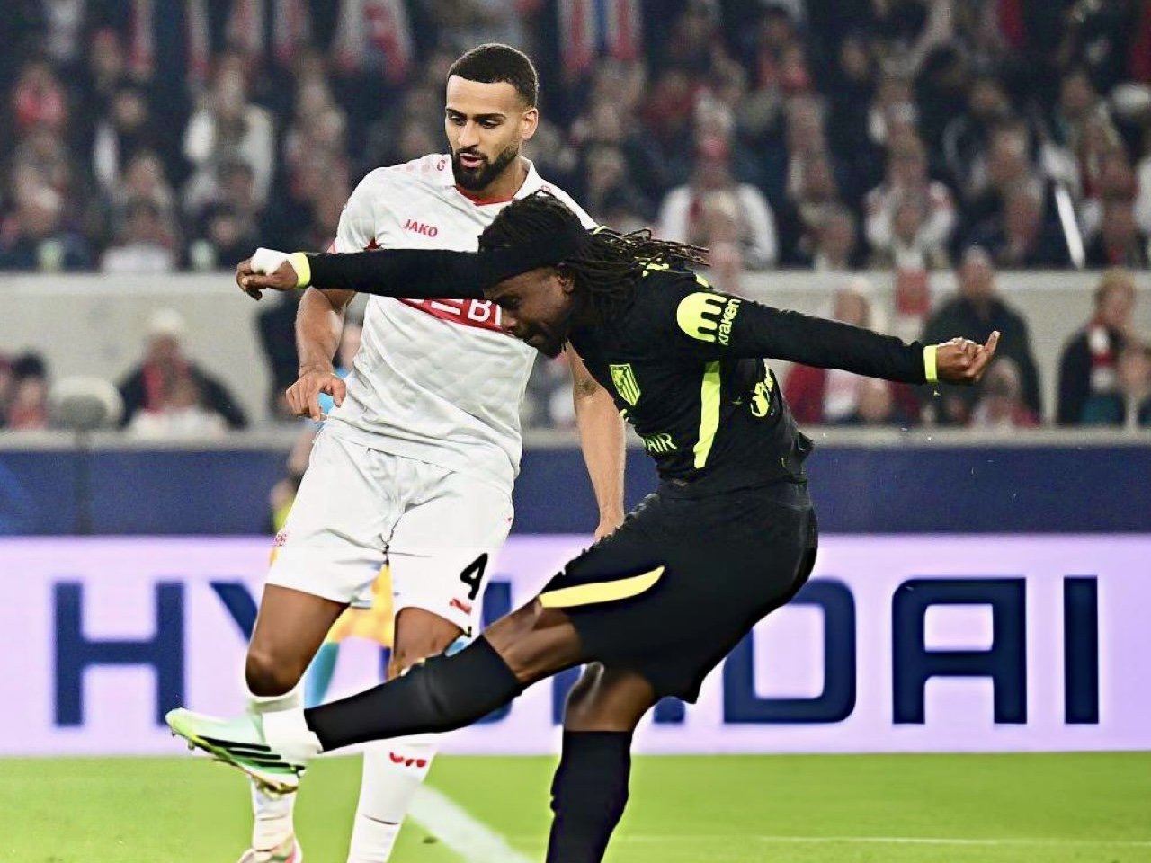 Champions League: Ademola Lookman assist helps Atletico Madrid hold Stuttgart to 1-1 draw