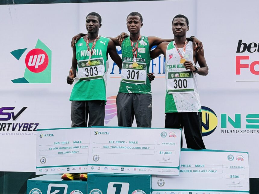 Musa Francis James, Akanbi Aderonke win 2026 Great Abeokuta 10KM race, claim $1,000 each