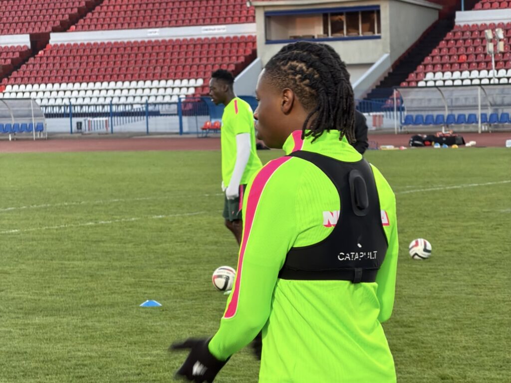 Friendly: Moses Simon, Nwabali lead 17 players as Super Eagles hold first training session in Russia