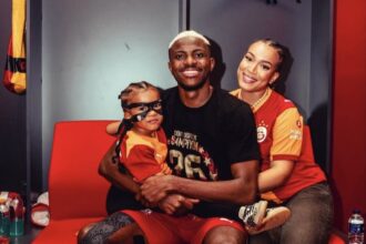 Victor Osimhen, partner Stefanie welcome second child Liora Audrey