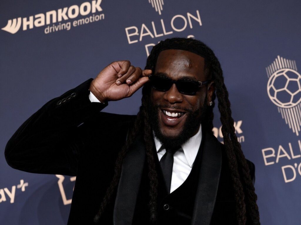Burna Boy targets Ballon d’Or glory for Nigerian footballers through academy