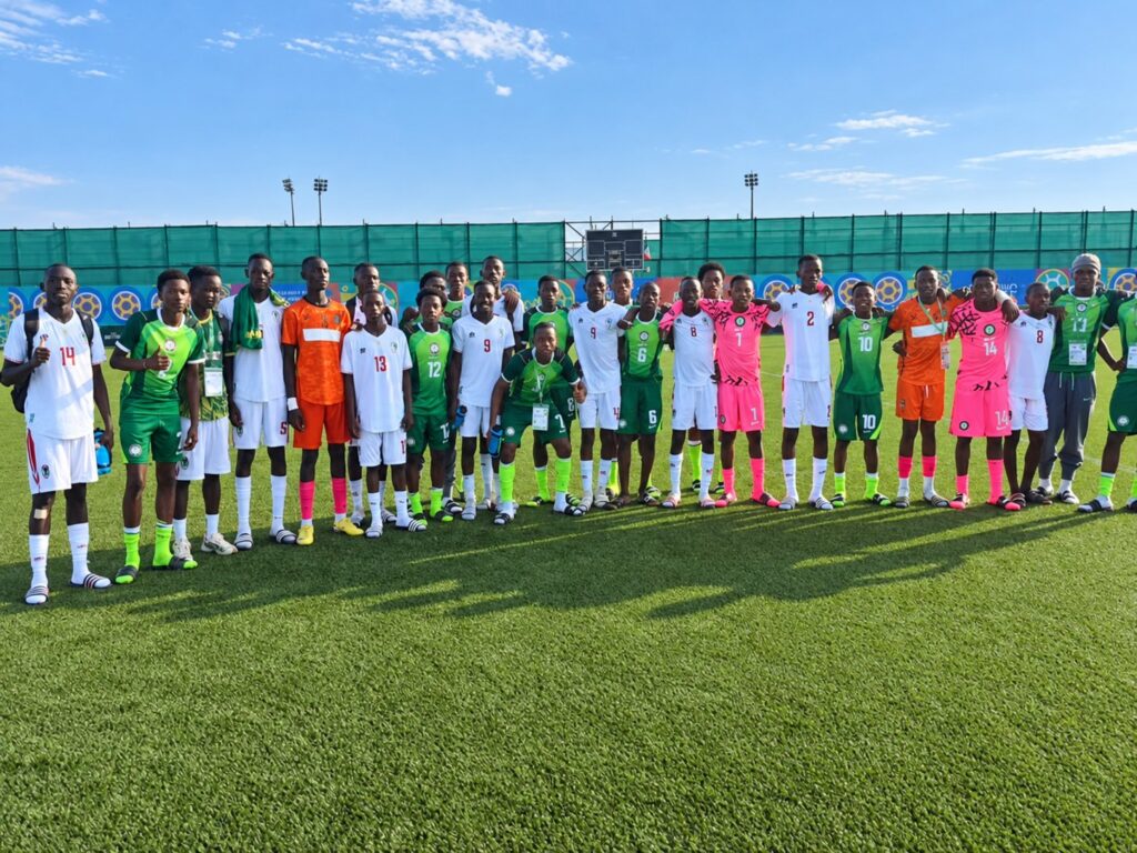 Nigeria’s Future Eagles draw 1-1 with Pakistan at FIFA U-15 World Cup, finish with seven points