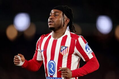 Ademola Lookman admits poor start after scoring in Atletico Madrid’s victory over Man Utd
