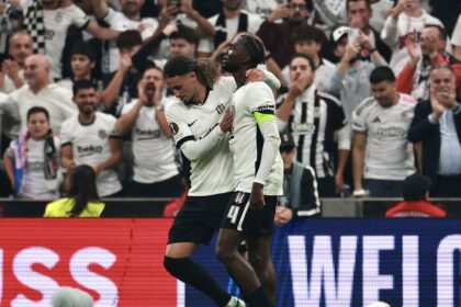 Europa League: Ndidi scores first goal of season as 10-Man Besiktas hold Crystal Palace to 2-2 draw