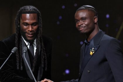 Burna Boy targets Ballon d’Or glory for Nigerian footballers through academy