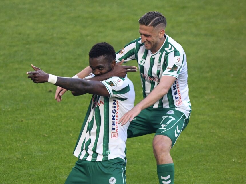 Chidozie Awaziem scores twice to inspire Konyaspor to 2-0 victory over Gençlerbirliği