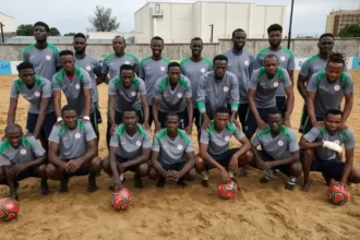Sand Eagles lose 6-4 to Senegal in friendly despite Hassan Abdullahi’s four-goal heroics