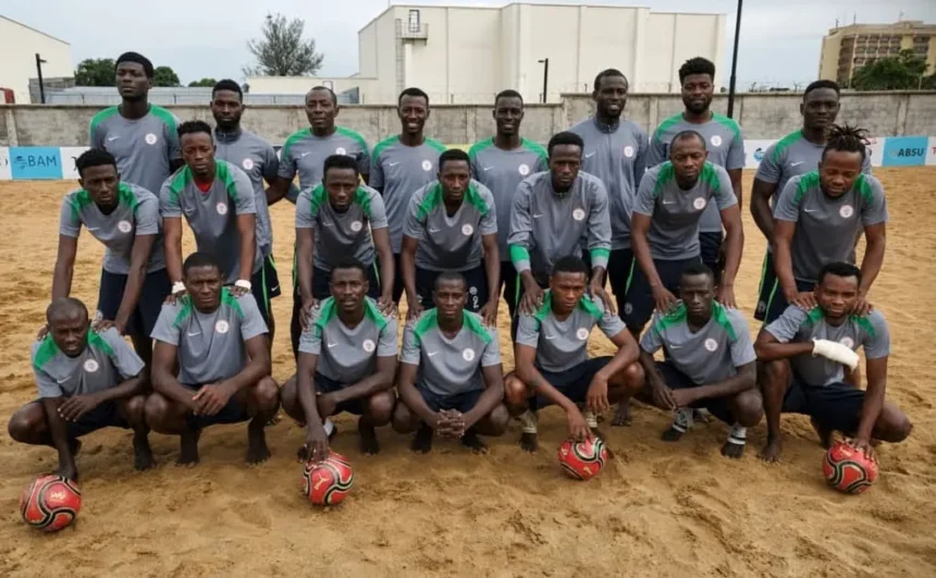 Sand Eagles lose 6-4 to Senegal in friendly despite Hassan Abdullahi’s four-goal heroics