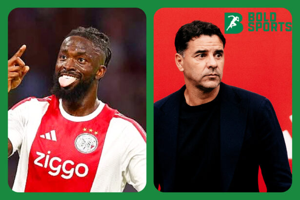 Ajax coach Míchel Sánchez describes Tolu Arokodare as a special player