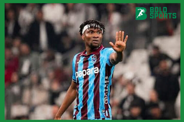 Chibuike Nwaiwu earns praise after Trabzonspor’s wins over Galatasaray and Beşiktaş