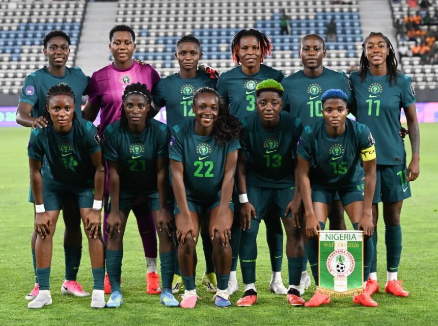 Super Falcons drop seven places to 43rd in latest FIFA Women’s rankings