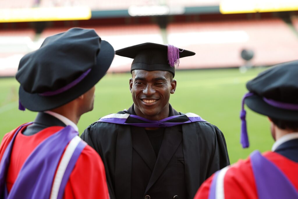 ‘I made a promise to my dad’: Taiwo Awoniyi reveals father’s role in academic journey