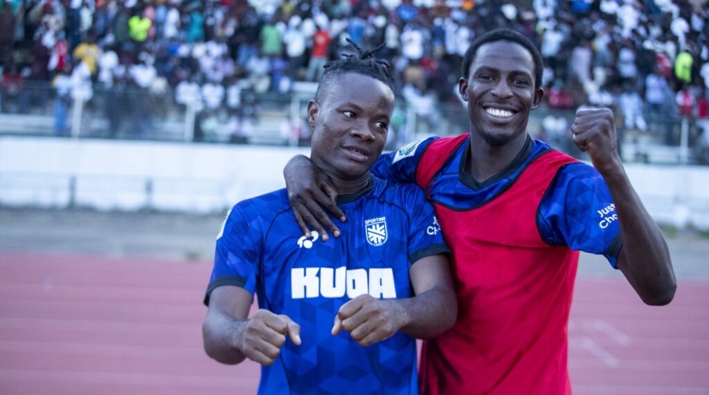 Comeback Kings! Sporting Lagos rally from behind to beat Plateau United 3-2 in Jos 38 Sporting Lagos celebrate the win over Plateau United