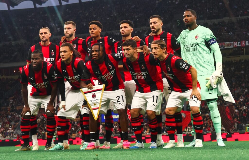 AC Milan lineup